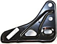 3-Piece Kit Front Bumper Reinforcement, For Models with Steel Bumper, Steel, Includes (2) Bumper Bracket and (1) Bumper Reinforcement