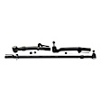 3-Piece Kit Front, Driver and Passenger Side, Outer Tie Rod End, 4WD, Includes (1) Drag Link and (2) Tie Rod End