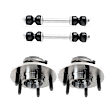 4-Piece Kit Suspension Kit Includes (2) Sway Bar Link and (2) Wheel Hub