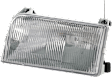 3-Piece Kit Grille with Headlights, Chrome Shell/Painted Gray Insert