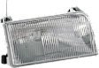 3-Piece Kit Grille with Headlights, Chrome Shell/Painted Gray Insert