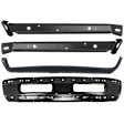4-Piece Kit, Front Bumper, Painted Black, Includes (1) Bumper, (2) Bumper Bracket, and (1) Bumper Cover