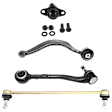 4-Piece Kit Front Suspension Kit Includes (1) Ball Joint, (2) Control Arm, and (1) Sway Bar Link