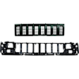 1994 Jeep Grand Cherokee - 2-Piece Kit Header Panel,  Includes (1) Grille Assembly and (1) Header Panel