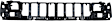 1994 Jeep Grand Cherokee - 2-Piece Kit Header Panel,  Includes (1) Grille Assembly and (1) Header Panel