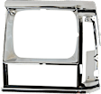 1996 Jeep Cherokee - 3-Piece Kit Grille, Chrome Shell with Painted Black Insert, Mid-Size,  Includes (1) Grille Assembly and (2) Headlight Door