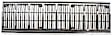1996 Jeep Cherokee - 3-Piece Kit Grille, Chrome Shell with Painted Black Insert, Mid-Size,  Includes (1) Grille Assembly and (2) Headlight Door