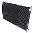 3-Piece Kit A/C Condenser, 2.4L, 4Cyl, Includes (1) A/C Condenser, (1) Cooling Fan Assembly and (1) Radiator