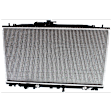 3-Piece Kit A/C Condenser, 2.3L, 4Cyl, Includes (1) A/C Condenser, (1) Cooling Fan Assembly and (1) Radiator