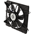 3-Piece Kit A/C Condenser, includes (1) A/C Condenser, (1) Cooling Fan Assembly and (1) Radiator, 2.4L Eng., 4 Cyl.