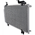 3-Piece Kit A/C Condenser, includes (1) A/C Condenser, (1) Cooling Fan Assembly and (1) Radiator, 2.4L Eng., 4 Cyl.