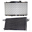 2005 Acura RSX - 2-Piece Kit A/C Condenser, 2.0L 4Cyl,  Includes (1) A/C Condenser and (1) Radiator