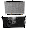 2-Piece Kit A/C Condenser, includes (1) A/C Condenser and (1) Radiator, 3.2 and 3.5L Eng., 6 Cyl.