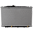 2-Piece Kit A/C Condenser, includes (1) A/C Condenser and (1) Radiator, 3.2 and 3.5L Eng., 6 Cyl.