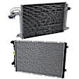 2-Piece Kit A/C Condenser, includes (1) A/C Condenser and (1) Radiator, 2.0L Eng., 4 Cyl.
