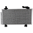 2-Piece Kit A/C Condenser, includes (1) A/C Condenser and (1) Radiator, 2.4L Eng., 4 Cyl.