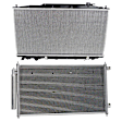 2-Piece Kit A/C Condenser, includes (1) A/C Condenser and (1) Radiator, 3.5L Eng., 6 Cyl.