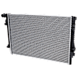 2-Piece Kit A/C Condenser, includes (1) A/C Condenser and (1) Radiator, 2.0L Eng., 4 Cyl., (A3 15-16, 1.8L Eng.)