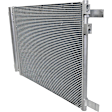 2-Piece Kit A/C Condenser, includes (1) A/C Condenser and (1) Radiator, 2.0L Eng., 4 Cyl., (A3 15-16, 1.8L Eng.)