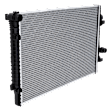 2-Piece Kit A/C Condenser, includes (1) A/C Condenser and (1) Radiator, 2.0L Eng., 4 Cyl., (A3 15-16, 1.8L Eng.)