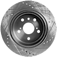 2014 Toyota Camry - 8-Piece Kit Front and Rear Brake Disc and Pad Kit, Cross-drilled and Slotted, 5 Lugs, Ceramic, 3.5L 6Cyl, Pro-Line Series  Includes (4) Brake Disc and (2) Brake Pad Set
