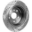 2014 Toyota Camry - 8-Piece Kit Front and Rear Brake Disc and Pad Kit, Cross-drilled and Slotted, 5 Lugs, Ceramic, 3.5L 6Cyl, Pro-Line Series  Includes (4) Brake Disc and (2) Brake Pad Set