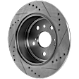 2014 Toyota Camry - 8-Piece Kit Front and Rear Brake Disc and Pad Kit, Cross-drilled and Slotted, 5 Lugs, Ceramic, 3.5L 6Cyl, Pro-Line Series  Includes (4) Brake Disc and (2) Brake Pad Set