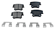 2012 Dodge Charger - 4-Wheel Set Front and Rear Brake Disc and Pad Kit, Cross-drilled and Slotted, 5 Lugs, Front and Rear-320.04 mm, Ceramic, RWD,  320mm Front Disc, Single Piston Front Caliper, Except Blacktop and Rallye Package, 3.6L 6Cyl
