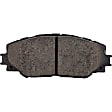 2012 Toyota Corolla - 4-Piece Kit Front Brake Disc and Pad Kit, Cross-drilled and Slotted, 5 Lugs, 1.8L 4Cyl,  Includes (2) Brake Disc and (1) Brake Pad Set
