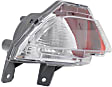 2-Piece Kit Driver Side, Inner Halogen Tail Light, With bulb(s), Includes (1) Back Up Light and (1) Tail Light