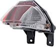 2-Piece Kit Passenger Side Halogen Tail Light, With bulb(s), Includes (1) Back Up Light and (1) Tail Light