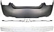 2-Piece Kit, Rear Primed Bumper Cover, Includes (1) Bumper Absorber and (1) Bumper Cover