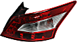 2009 Nissan Maxima - 3-Piece Kit Rear Primed Bumper Cover,  Includes (1) Bumper Cover and (2) Tail Light
