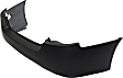 2013 Nissan Maxima - 3-Piece Kit Rear Primed Bumper Cover,  Includes (1) Bumper Cover and (2) Tail Light