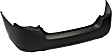 2013 Nissan Maxima - 3-Piece Kit Rear Primed Bumper Cover,  Includes (1) Bumper Cover and (2) Tail Light