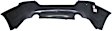 2013 Nissan Maxima - 3-Piece Kit Rear Primed Bumper Cover,  Includes (1) Bumper Cover and (2) Tail Light