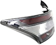 2013 Nissan Maxima - 3-Piece Kit Rear Primed Bumper Cover,  Includes (1) Bumper Cover and (2) Tail Light