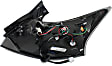 2013 Nissan Maxima - 3-Piece Kit Rear Primed Bumper Cover,  Includes (1) Bumper Cover and (2) Tail Light