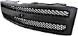 2012 Chevrolet Silverado 1500 LT - 3-Piece Kit Grille, Textured Black,  Includes (1) Grille Assembly and (2) Valance