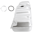 1994 GMC K2500 - 3-Piece Kit 25 gallons / 95 liters, Galvanized Steel Fuel Tank, 96.0 in. Bed, Standard Cab Pickup, 48.5 in. x 16.5 in. x 14.125 in., With 25 Gallon Midship Tank, DIESEL, Includes (1) Fuel Sending Unit, (1) Fuel Tank Strap and (1) Fuel Tank