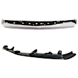 1998 Chevrolet C1500 Silverado - 2-Piece Kit Front Bumper, For Models Without Bumper Guards, Chrome, Includes (1) Bumper and (1) Bumper Filler