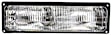 1998 GMC K1500 - 9-Piece Kit Grille, Black, For Models With Composite Headlights,  Includes (1) Grille Assembly, (2) Headlight, (2) Reflector, (2) Side Marker, and (2) Turn Signal Light