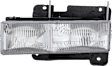 1998 GMC K1500 - 9-Piece Kit Grille, Black, For Models With Composite Headlights,  Includes (1) Grille Assembly, (2) Headlight, (2) Reflector, (2) Side Marker, and (2) Turn Signal Light