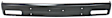 2-Piece Kit, Front Bumper, Painted Black, Includes (1) Bumper and (1) Valance