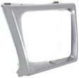 3-Piece Kit Grille Assembly with Headlight Doors, Painted Silver Shell and Insert, For Models With Sealed Beam Headlights
