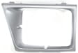 3-Piece Kit Grille Assembly with Headlight Doors, Painted Silver Shell and Insert, For Models With Sealed Beam Headlights