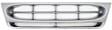 3-Piece Kit Grille Assembly with Headlight Doors, Painted Silver Shell and Insert, For Models With Sealed Beam Headlights