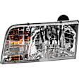 4-Piece Kit Header Panel, Includes (1) Header Panel, (2) Headlight and (1) Grille Assembly