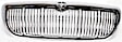 2000 Mercury Grand Marquis - 5-Piece Kit Grille, Chrome Shell with Painted Black Insert,  Includes (2) Corner Light, (1) Grille Assembly, and (2) Headlight