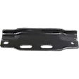 1994 Ford F-350 - 4-Piece Kit Front Bumper, Styleside, For Models Without Bumper Cut Outs, With Pad, Chrome, Includes (1) Bumper, (2) Bumper Bracket, and (1) Bumper Trim